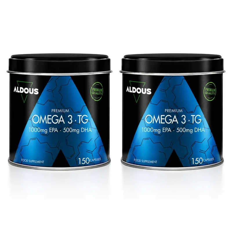 Aldous Bio Omega 3 Capsulas Premium , 150 , pack 2