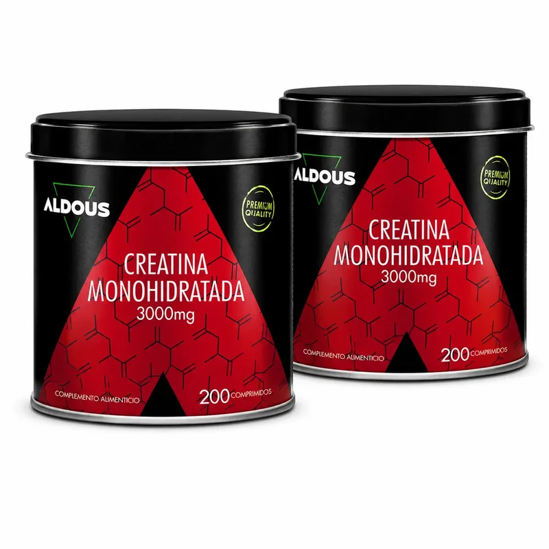 Aldous Bio Creatina Monohidratada , 200 Comprimidos , pack 2