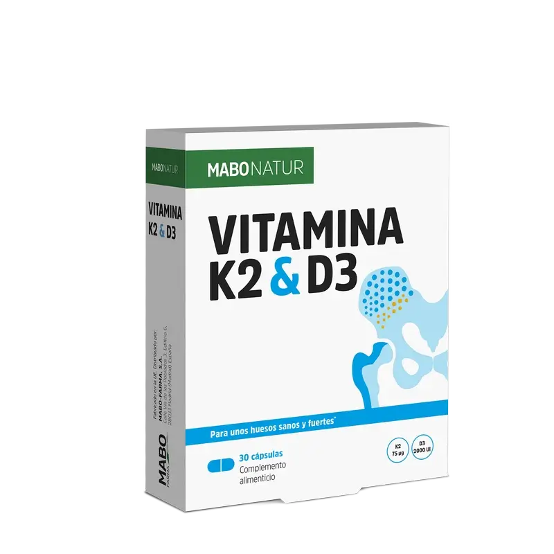 Mabonatur Vitamina K2&D3, 30 caps