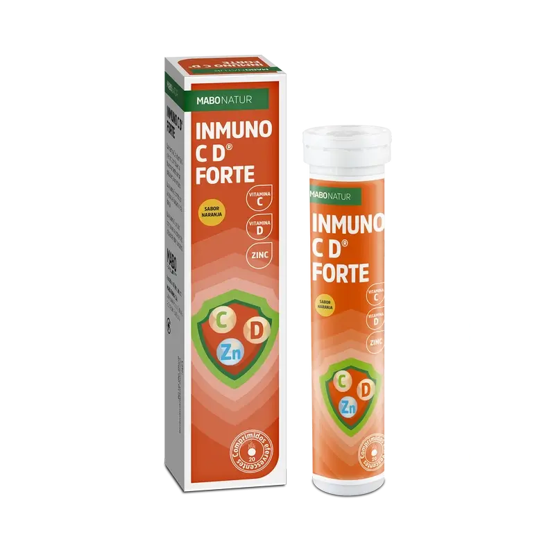 Mabonatur Inmuno C D Forte, 20 comp efervescente