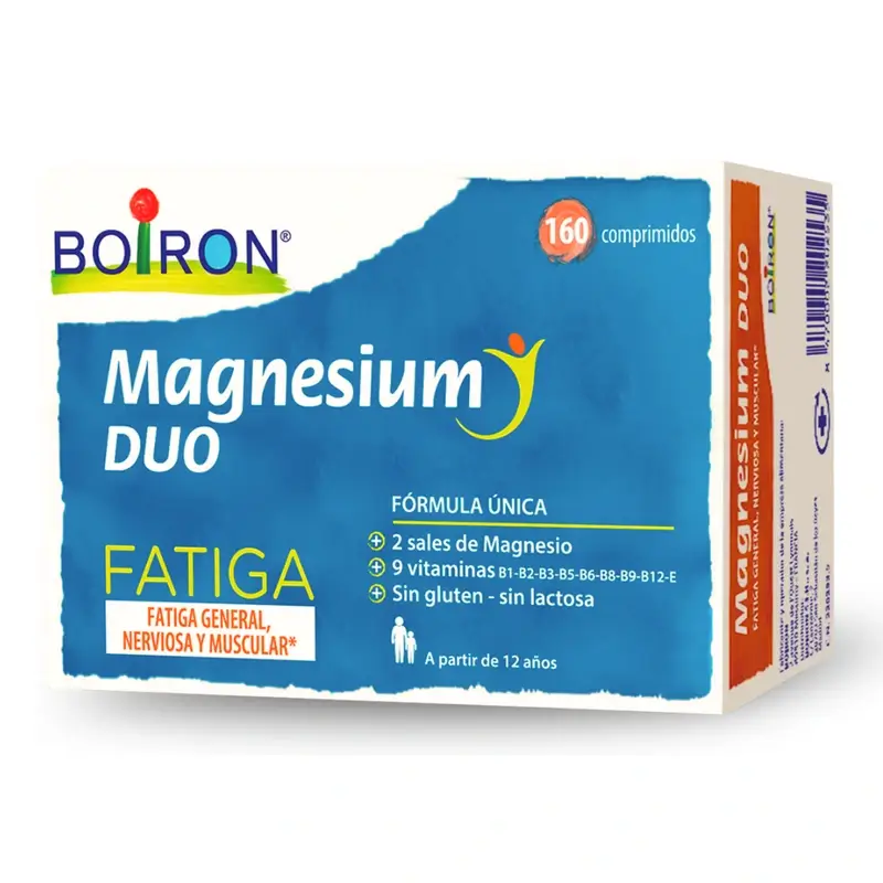 Boiron Magnesium Duo Fatiga, 160 Comprimidos