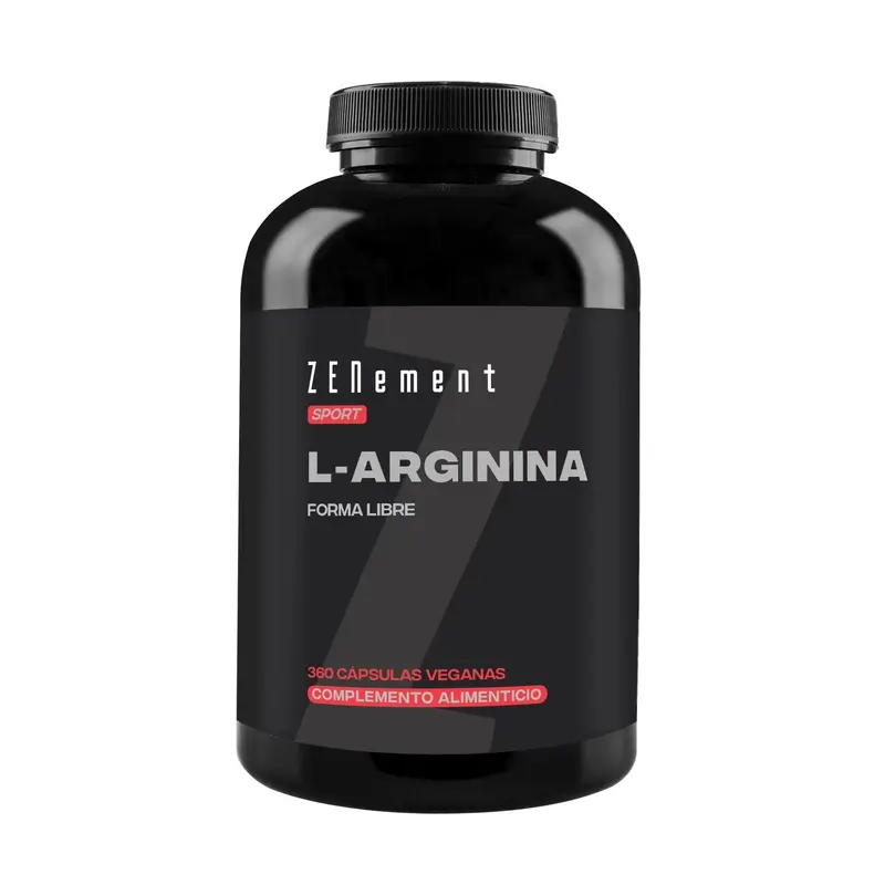 Zenement L-Arginina 700 Mg, 360 cápsulas veganas