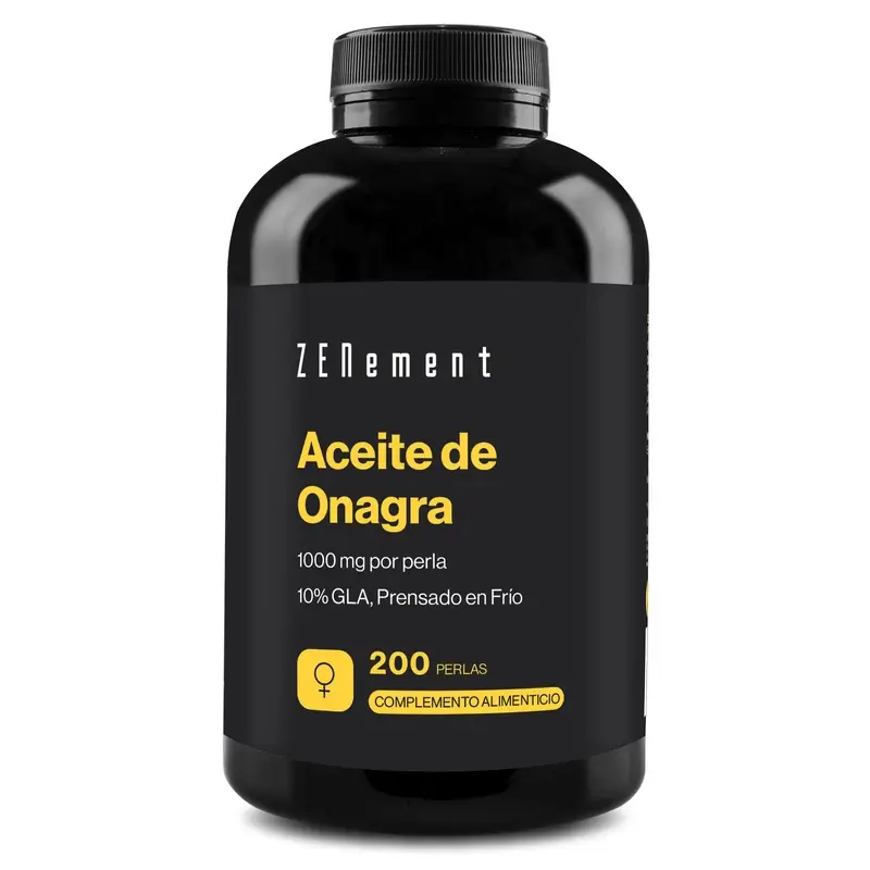 Zenement Aceite De Onagra 1000 Mg, 200 cápsulas blandas