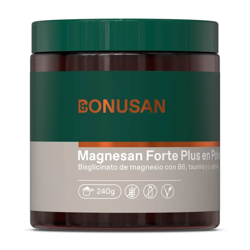 Bonusan Magnesan Forte Plus En Polvo, 240 gr