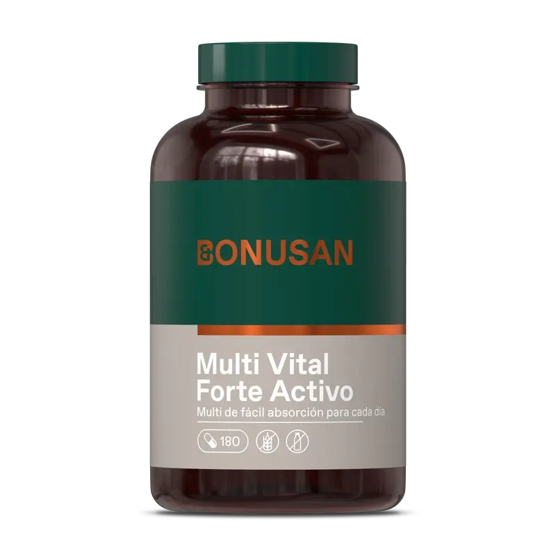 Bonusan Multi Vital Forte Activo, 180 cápsulas