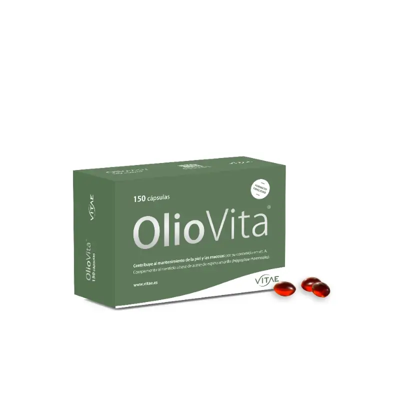 Oliovita 150 cápsulas - Con aceite de espino amarillo rico en Omega 7