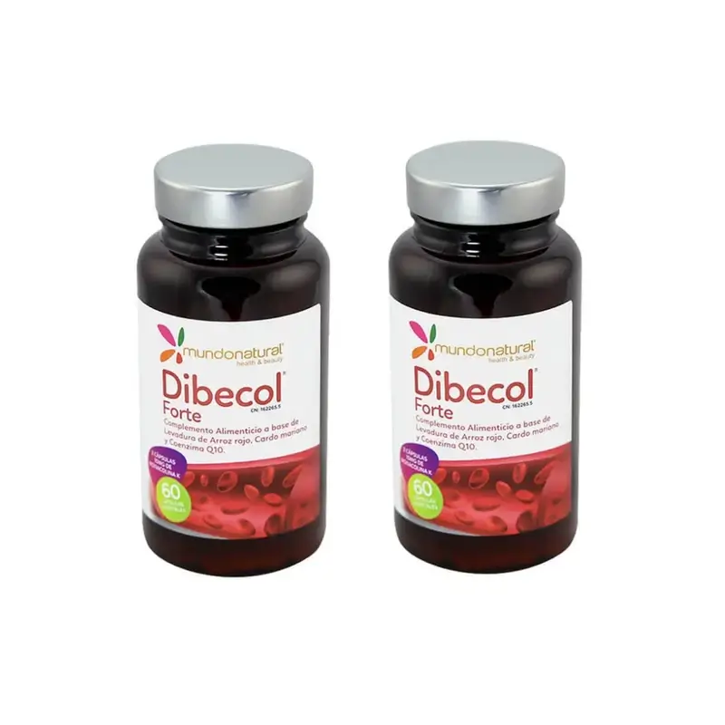 Mundonatural Dibecol Forte, 2X60 Cápsulas