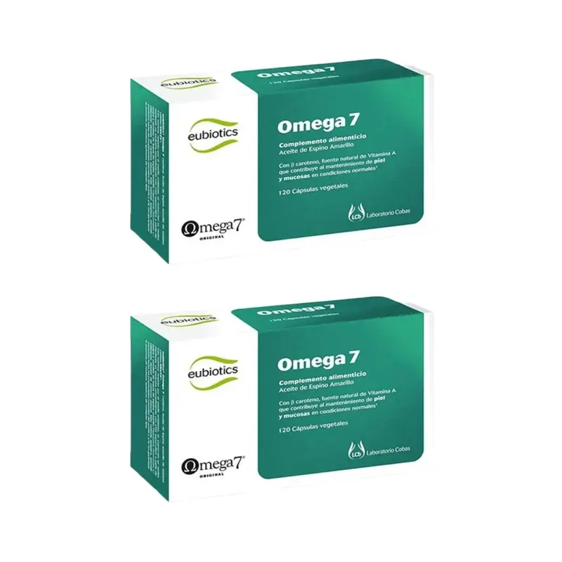 Eubiotics Omega 7, 2X120 cápsulas