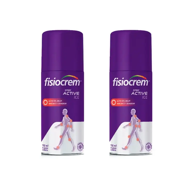 Fisiocrem Spray Active, 2X150 Ml