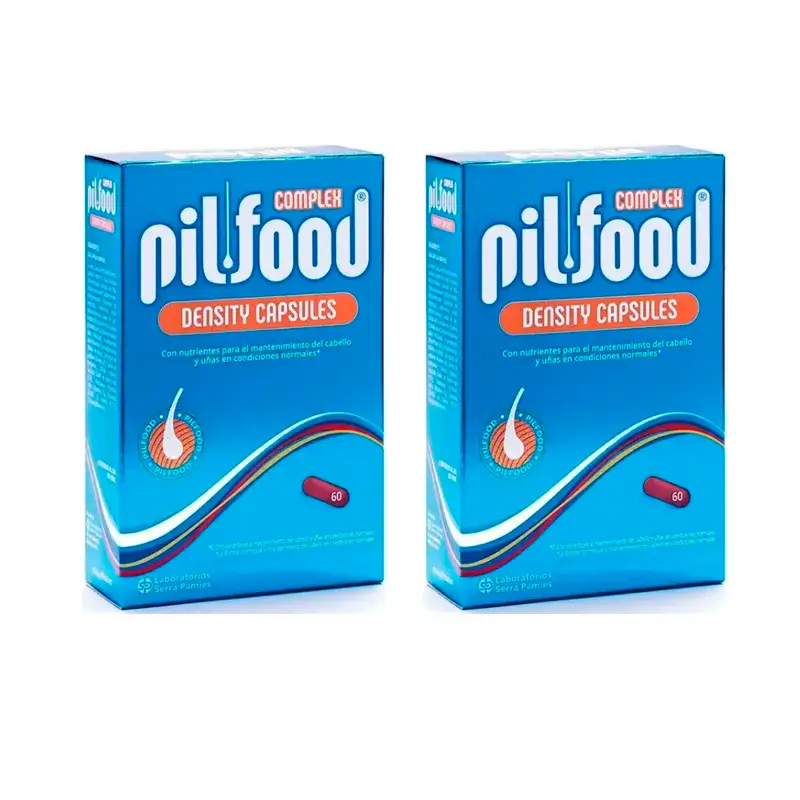 Pilfood Complex Cabello y Uñas, Pack 2 x 60 comprimidos