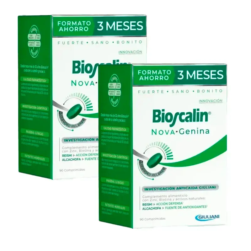 Bioscalin Novagenina Comprimidos, Pack 2 x 90 comprimidos