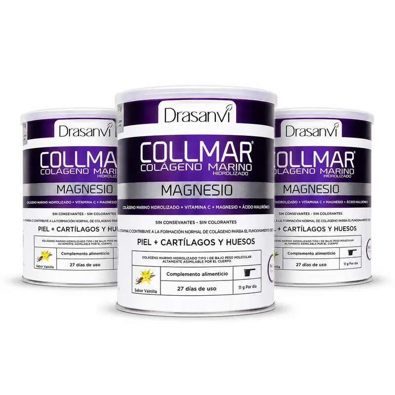 Collmar Drasanvi Magnesio Vainilla , 3X300 Gr