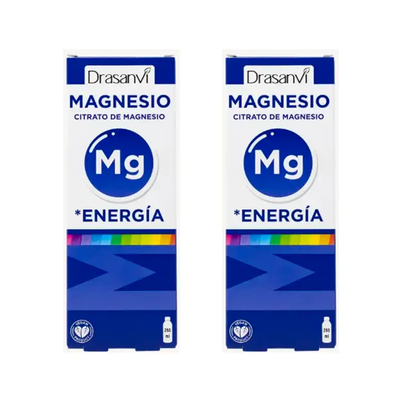 Drasanvi Mineral Citrato Magnesio Liquido , 2X250 Ml