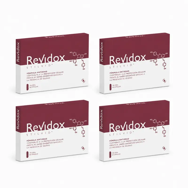 Revidox Stilvid, Pack 4 x 30 Cápsulas