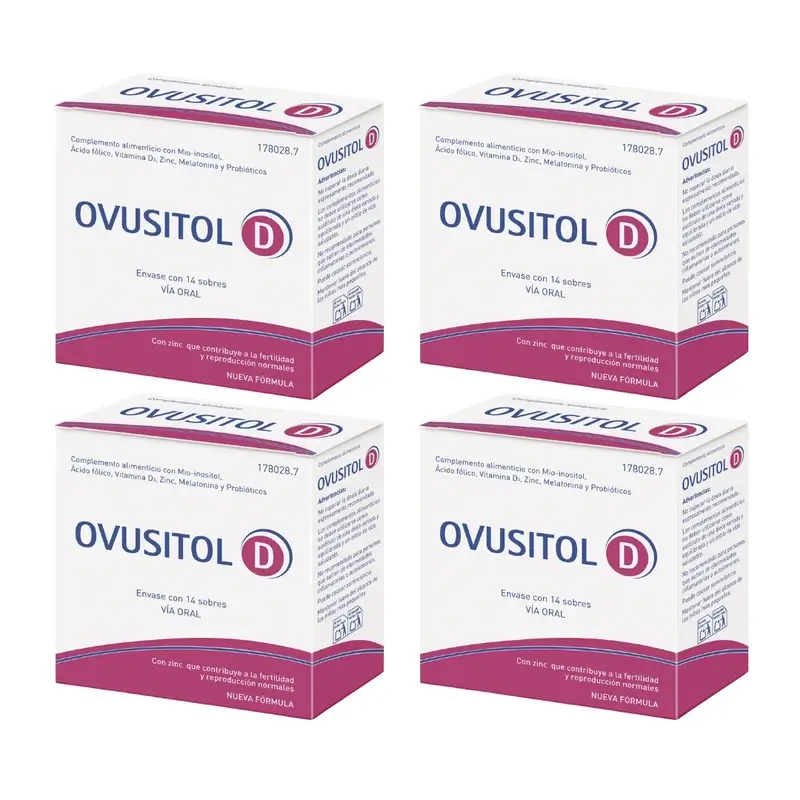 Ovusitol D, Pack 4 x 14 Sobres