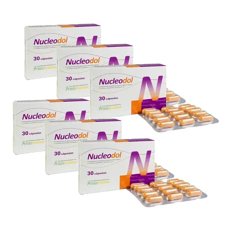 Nucleodol, Pack 6 x 30 Cápsulas