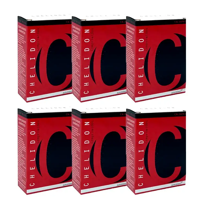 Chelidon Pack 6 x 60 Comprimidos