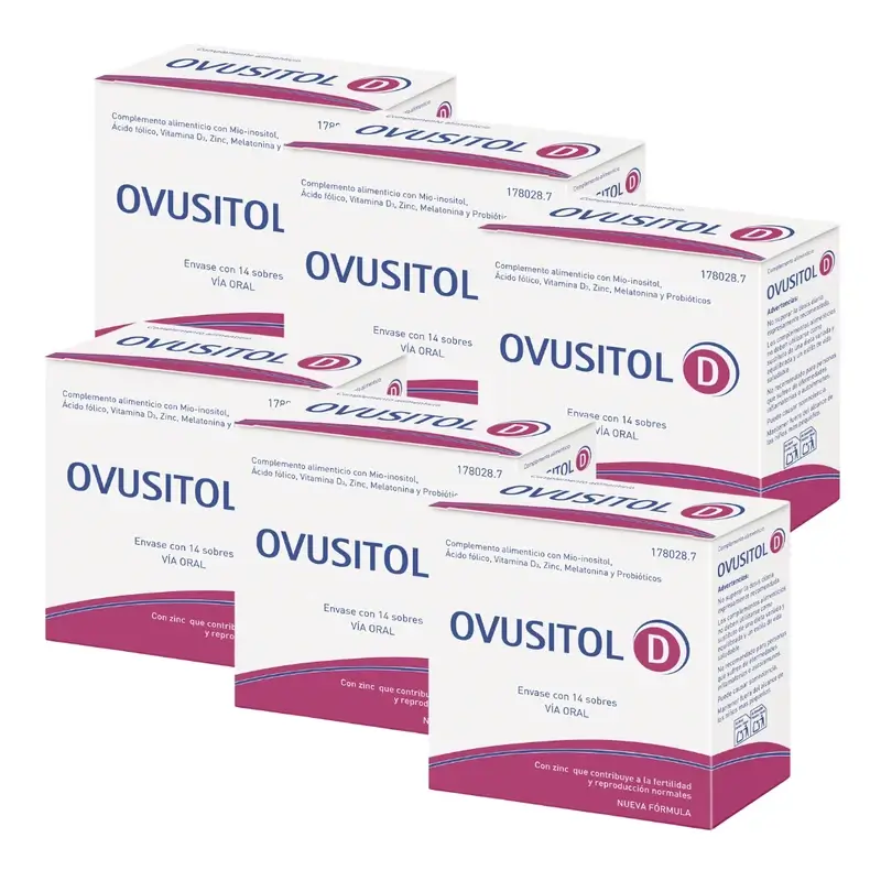 Ovusitol D, Pack 6 x 14 Sobres