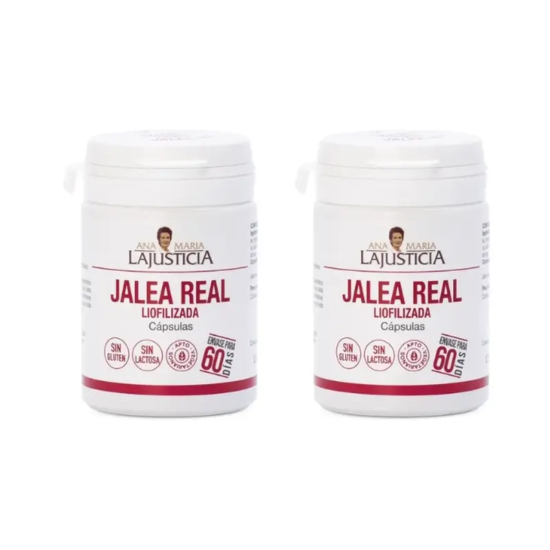 Ana Maria Lajusticia Jalea Real Liofilizada, 2x60 cápsulas