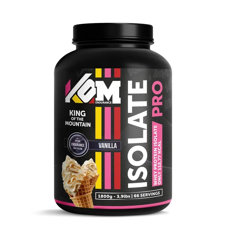 Kom Endurance Proteinas Nutricion Deportiva , bote de proteína isolada 1,8kg sabor vainilla