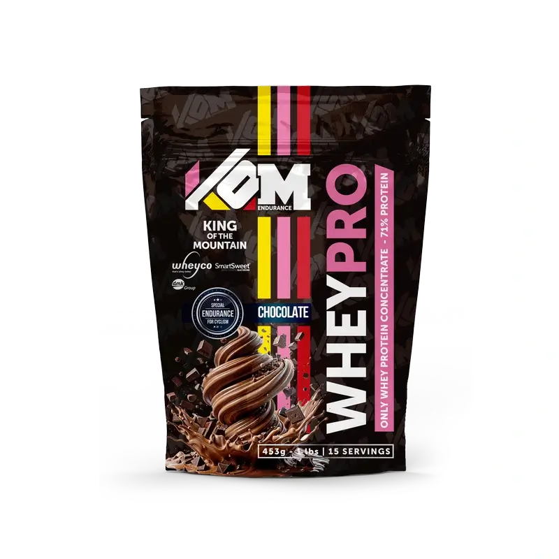 Kom Endurance Proteinas Nutricion Deportiva , saco de proteína whey 453 g sabor chocolate