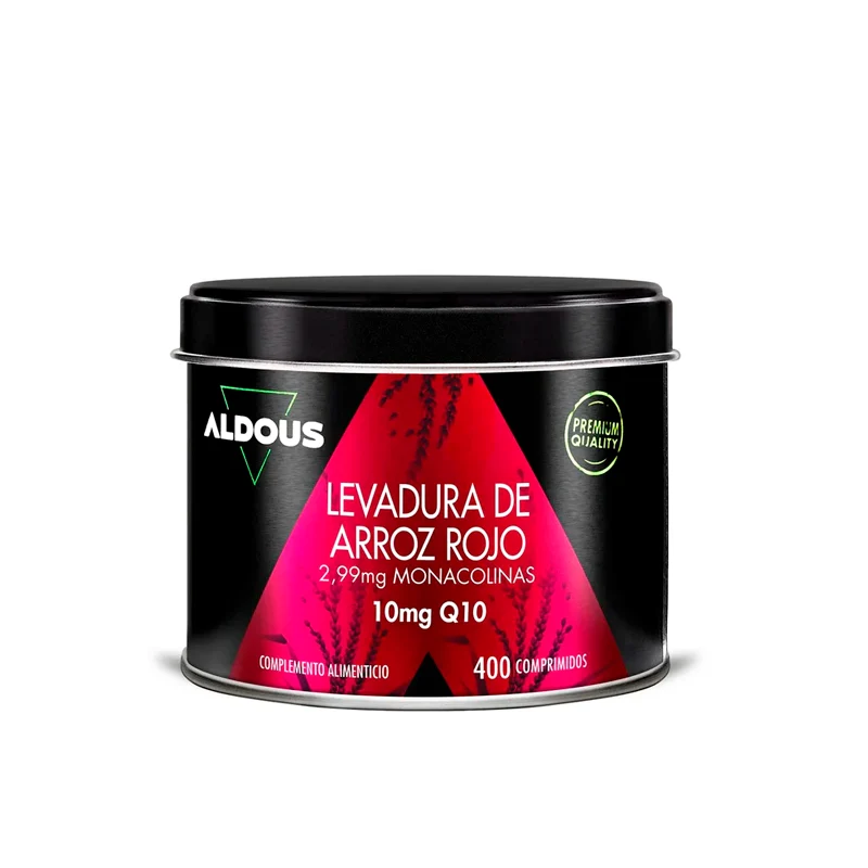 Levadura de Arroz Rojo con Coenzima Q10 - 400 comprimidos