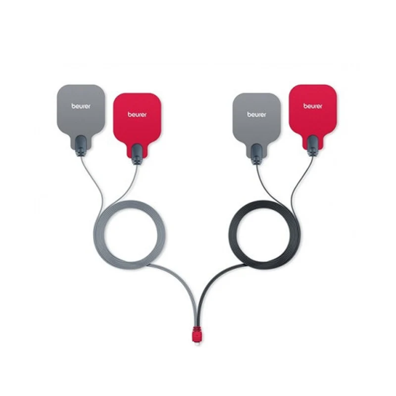 4 Electrodos + Cable para TENS con calor