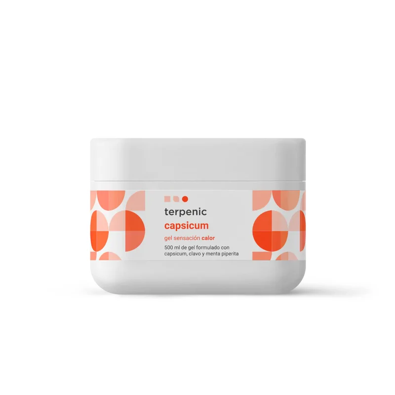 Crema de calor capsicum para masaje Evo Pro 500ml