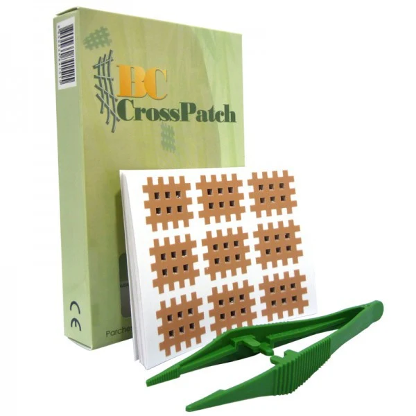BC Cross Patch - Nuevo Cross Tape + pinzas de regalo