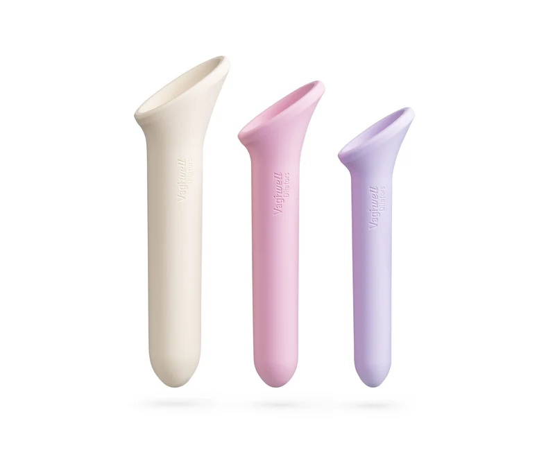 Dilatadores vaginales de silicona médica VAGIWELL LARGE 3 – 4 – 5 (set 3 uds)