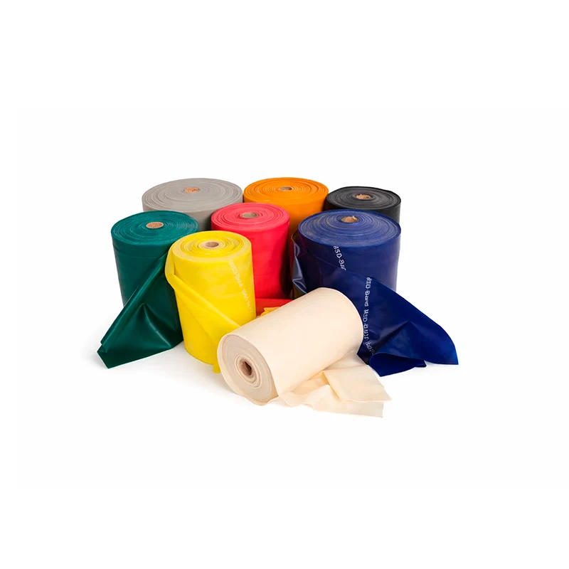 Bandas elásticas sin latex - 5,5 metros (diferentes colores - resistencias)