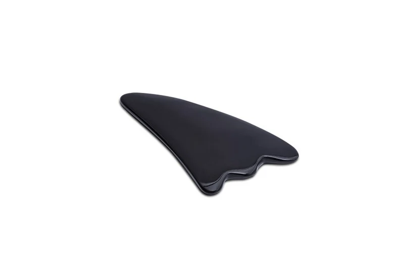Gua sha asta de buey forma de aleta