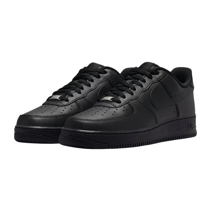 Nike Tenis Air Force 1 '07 LE Negro, para Hombre
