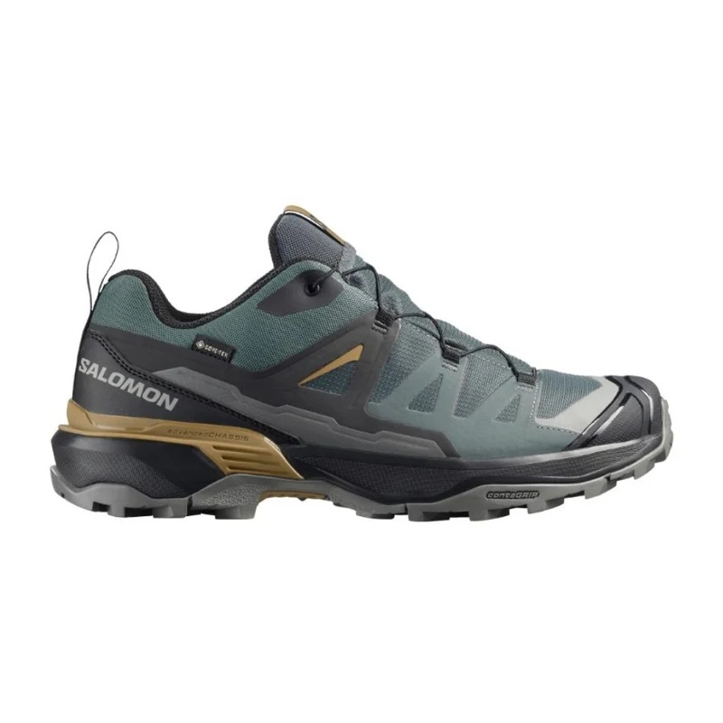 Salomon Tenis X Ultra 360 Gore-Tex Verde/Negro/Gris, para Hombre