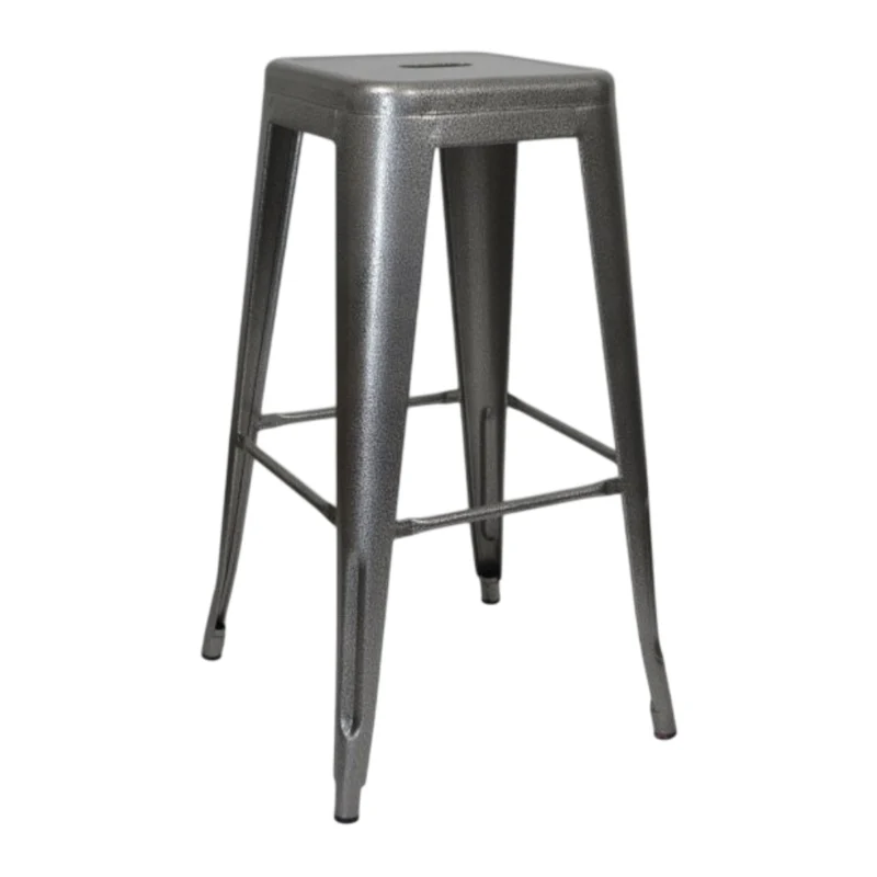 MMA Silla de Metal Tipo Taburete Tolix Gun (63-ONG-108)