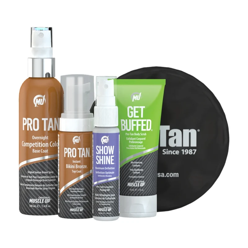 Pro Tan Kit de Bronceado Competencia Original, 5 Unidades