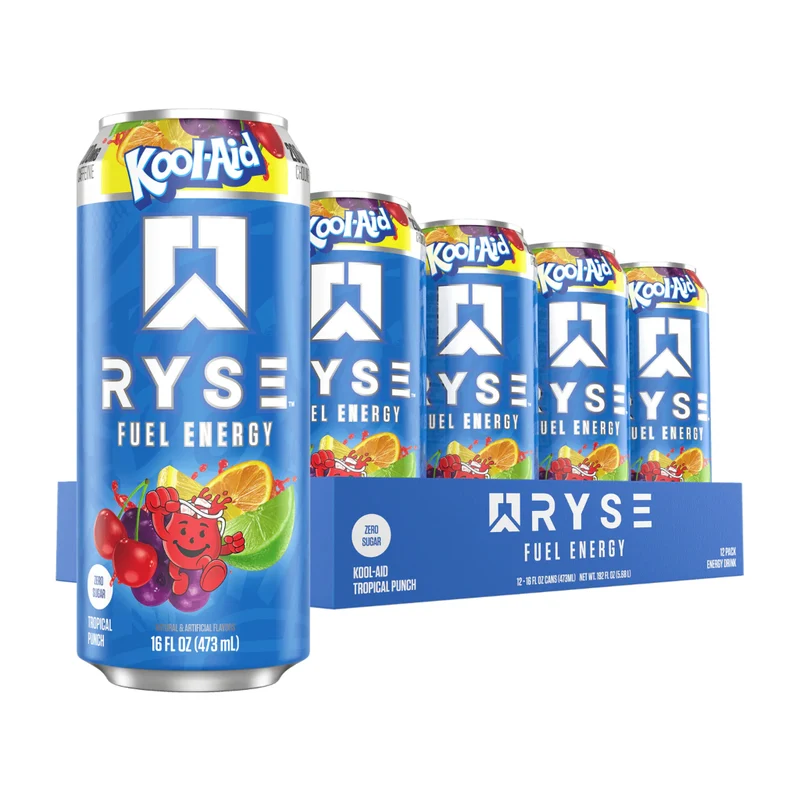 Ryse Set Bebidas Energéticas Fuel Energy 473ml, 12 Unidades