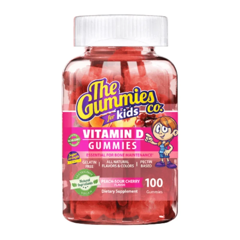 The Gummies Suplemento Alimenticio Vitamina D para Niños, 100 Gomitas