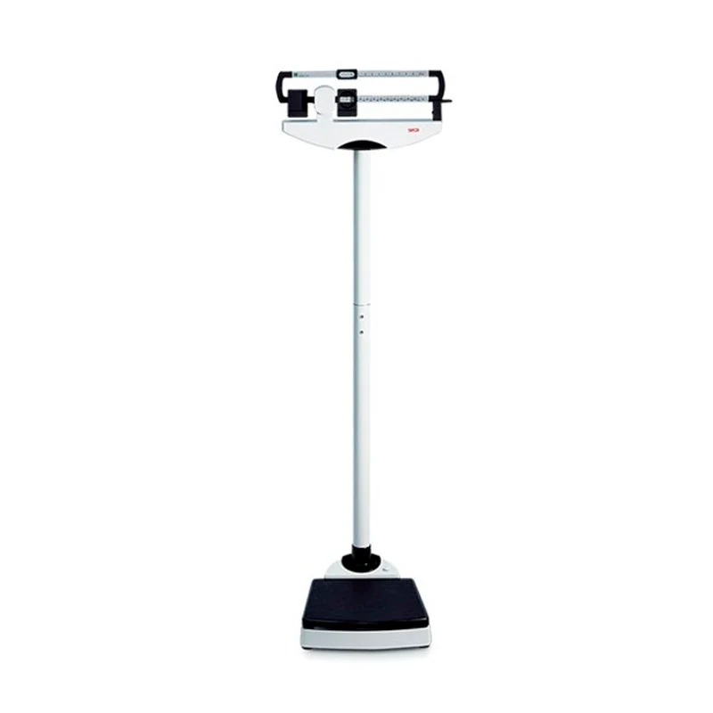 Báscula mecánica de columna con pesas deslizantes a la altura de los ojos Seca 711. Clase III (Médica)