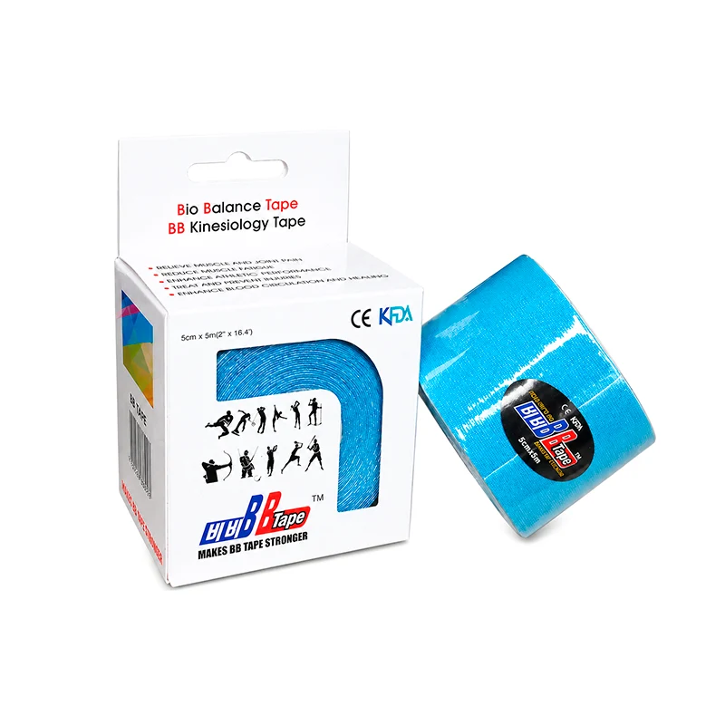 Venda Neuromuscular BB Tape 5cm x 5m Colores Lisos ( varios colores disponibles)