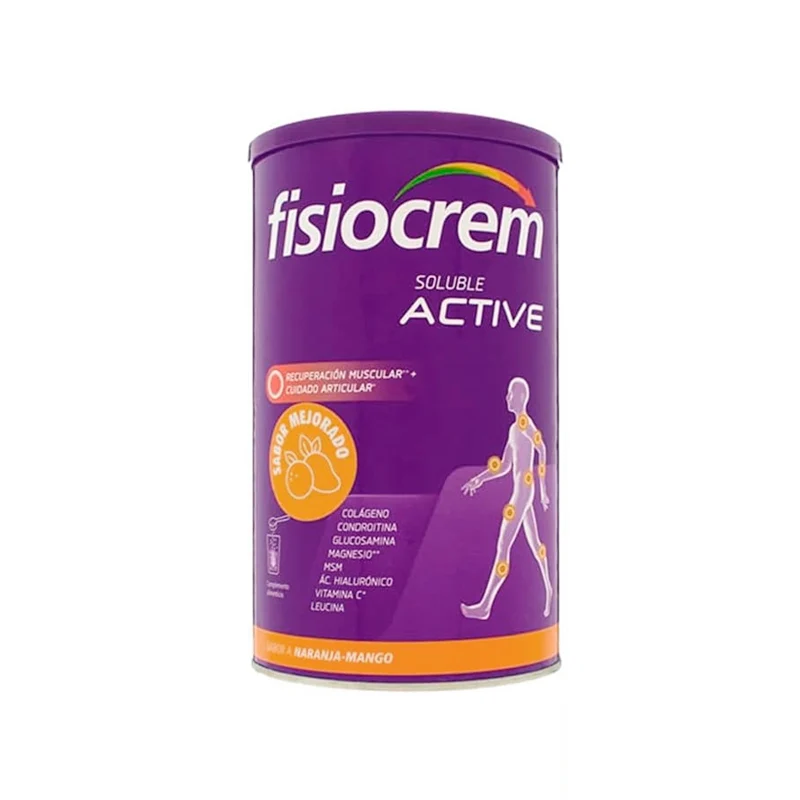Fisiocrem articulaciones y músculos - 480gr sabor naranja-mango