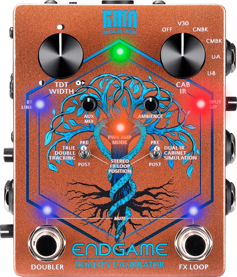 KMA MACHINES ENDGAME DUALITY CALIBRATOR PEDAL SIMULADOR ALTAVOZ