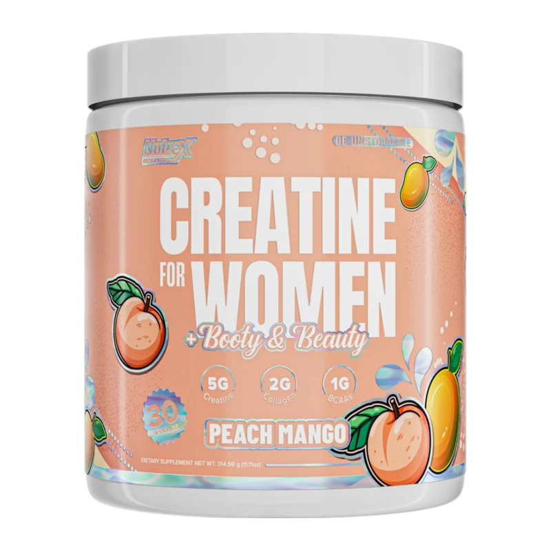 Nutrex Suplemento Alimenticio Creatina para Mujer, 30 Porciones
