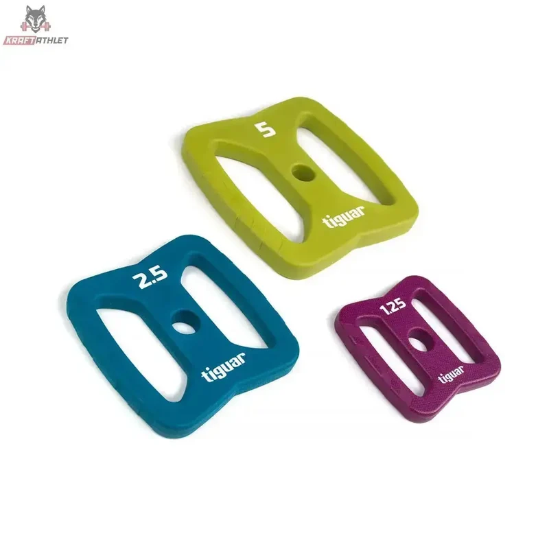 tiguar Power Gym Butterfly PU-Scheiben-Set (6 Stück) V2