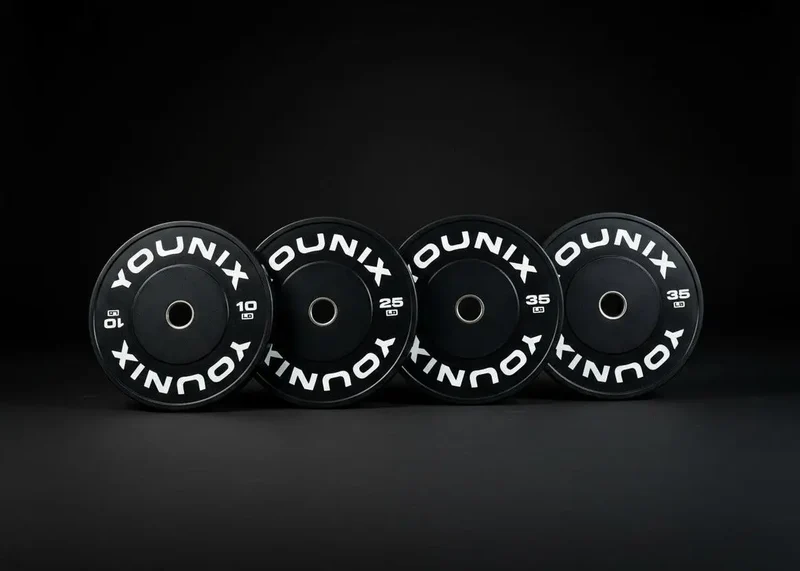 Younix Premium Bumper Plate 5 kg – Hantelscheibe 450 mm