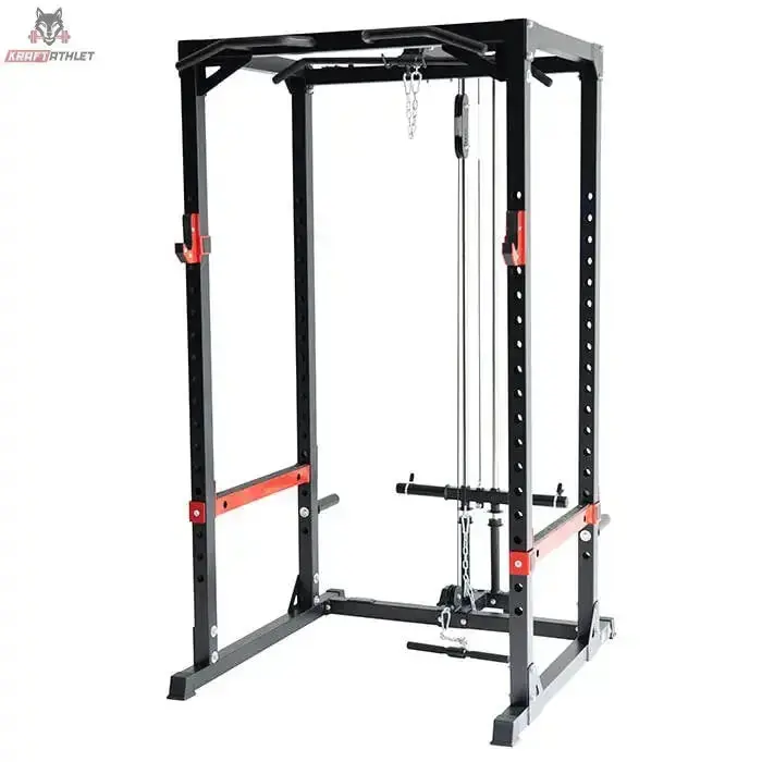 Power Rack RH60 Hig and Low Pulley Titanium Strength Evolution