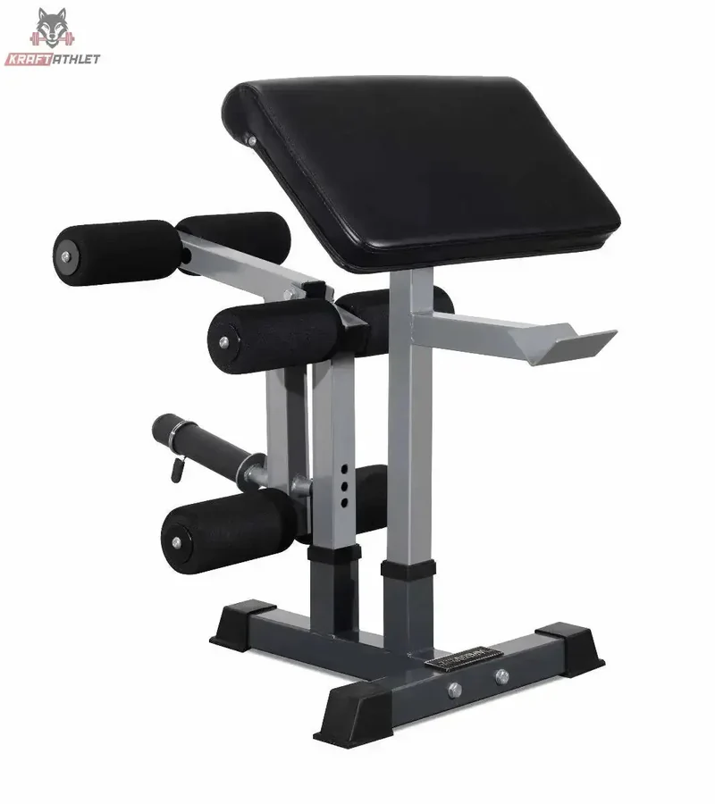Leg Developer, Preacher Pad and Attachment Holder Set 330A, Accessory for 330BM Bench Titanium Strength
