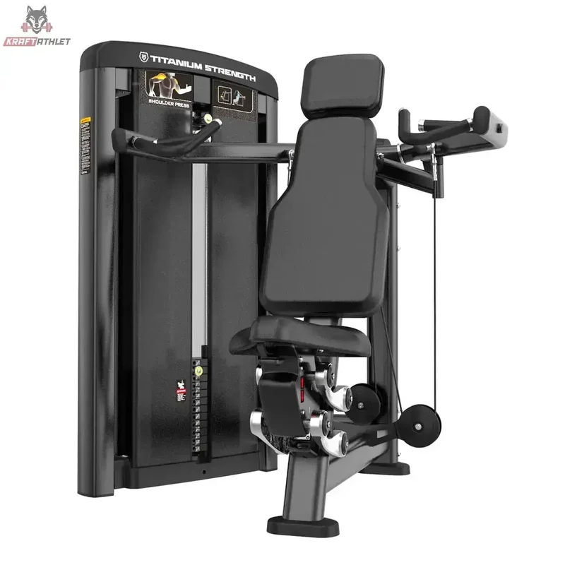 Selektiv geführte einarmige Schulterpresse Titanium Strength Genesis Series
