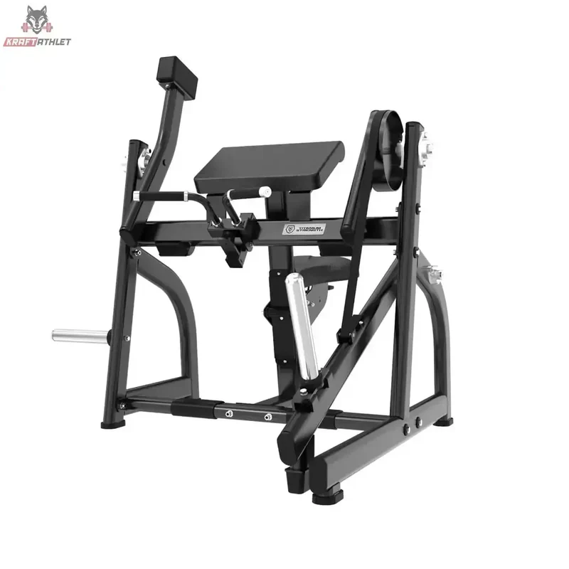Bizepscurl mit Gewichtsscheiben Titanium Strength Black Series