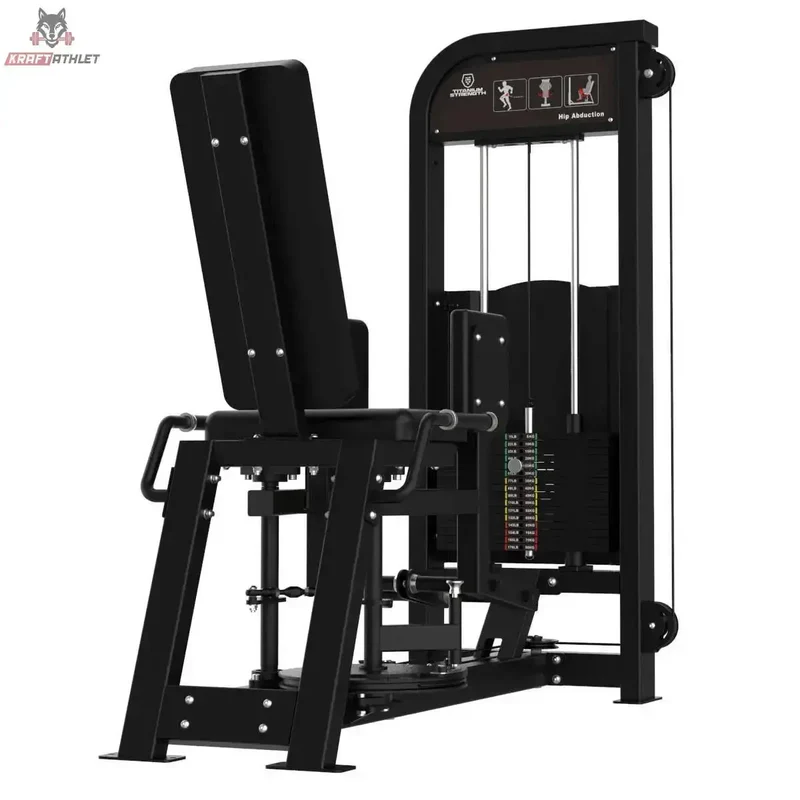 Abduktorenmaschine Titanium Strength Elite Series – Steckgewichte
